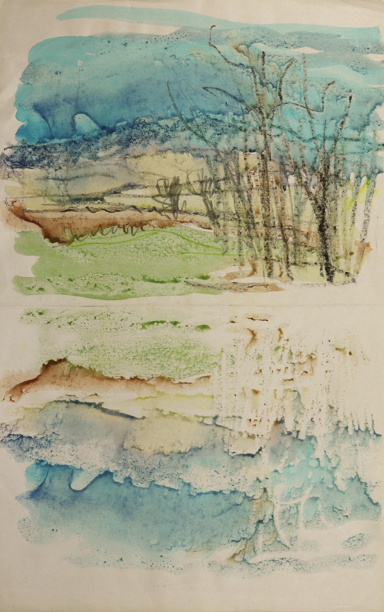 Landschaft mit Bäumen